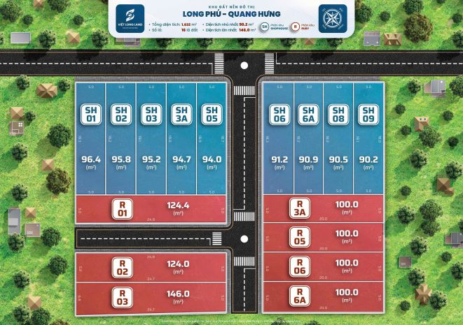 Bán đất nền long phú quang hưng lõi trung tâm sẵn sổ đỏ sang 6623370