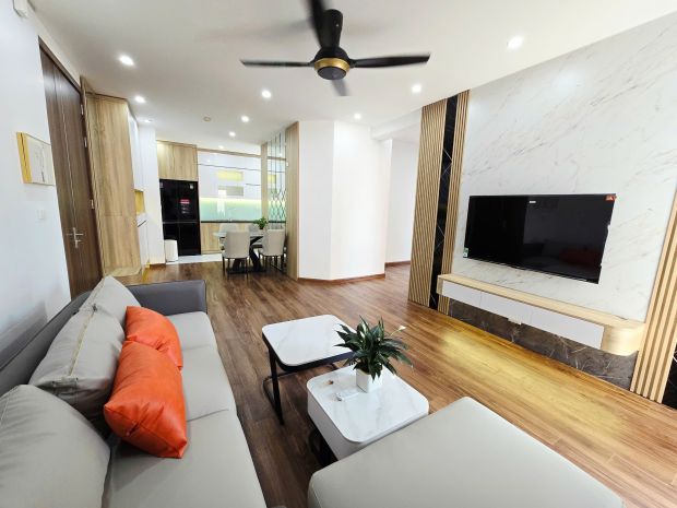 Chung cư c4 nguyễn cơ thạch  106m²  3pn  full nội thất 6625134
