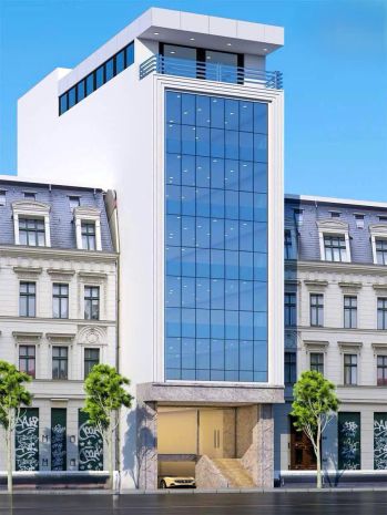 Bán tòa nhà vp hoàng cầu, đống đa - 112m x 9t thang máy - ô 6626328