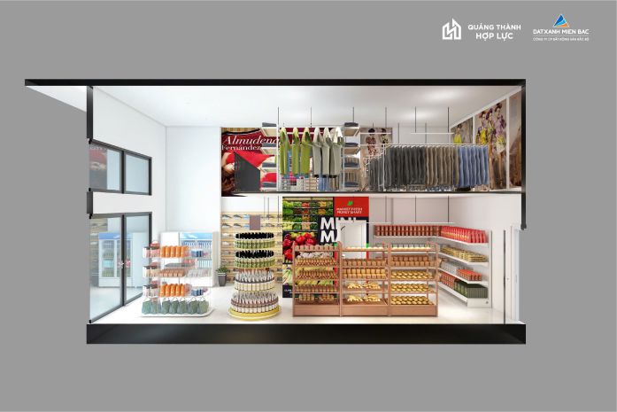 Shophouse chân đế chung cư 1.3 tỷ -30 m2 sở hữu lâu dài 6627364