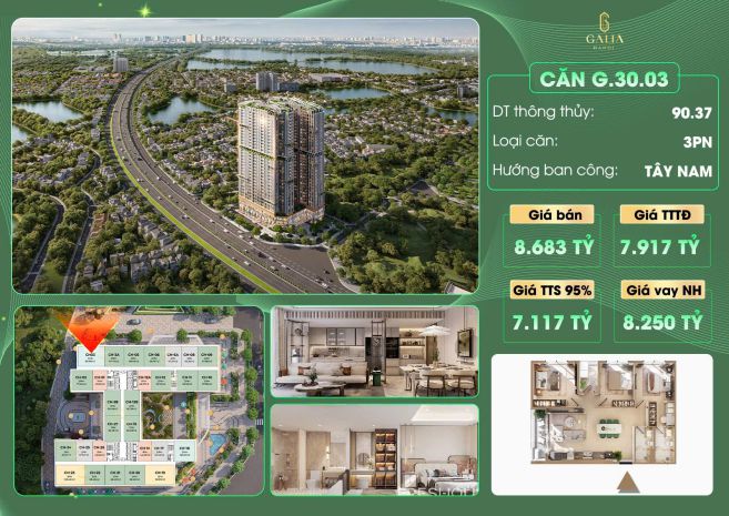 Bán căn góc viwe cực hot 3n2vs dt 90,3 m2 một siêu phẩm dự 6627643