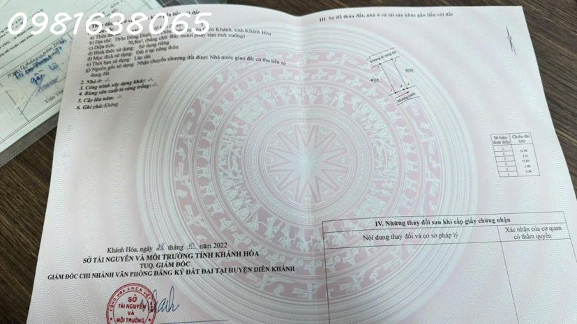 Bán đất cách đường võ nguyên giáp chỉ 200m diên toàn - diên 6627782