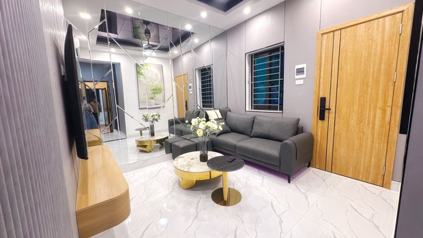 Chung cư cầu giấy- view phố  - full nội thất - ô tô đỗ 6627793