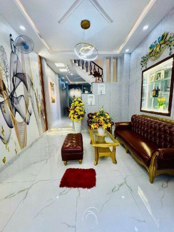 Xe hơi ngủ trong nhà phạm văn chiêu - 4 tầng - nhà đẹp - 6627882