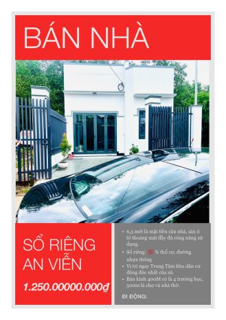Ưu đãi đặc biệt nhà mới xây trung tâm xã an viễn 6628616