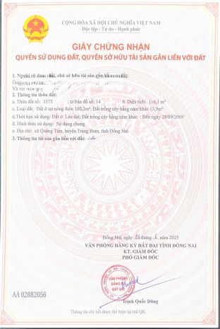 Bán đất giá tốt  gần chợ trà cổ, tổng kho miền đông 6633254