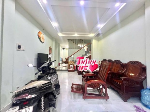 Bán nhà 4 tầng, 4pn, hẻm quân sự, gò vấp. dt 55m2, sh, giá 6634341