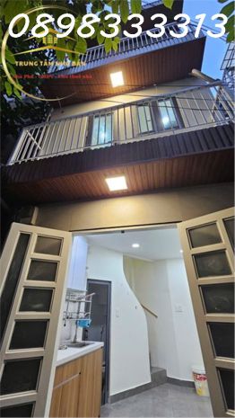 Bán nhà 2919 bùi thị xuân, dt 3x4m, trệt 2 lầu, gần sân 6634555