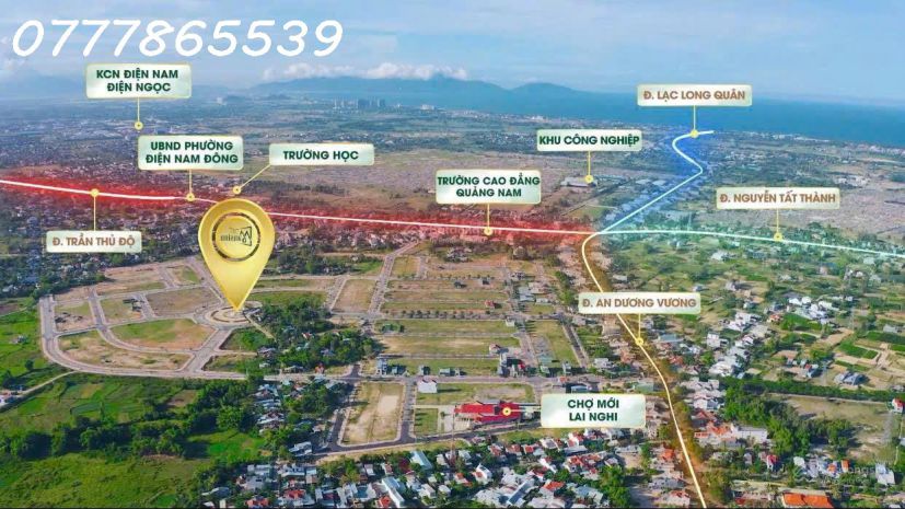 Riveria hội an gần biển, trung tâm thương mại  đất nền sổ 6638514