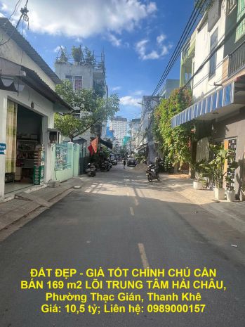Đất đẹp - giá tốt chính chủ cần bán 169 m2 lõi trung tâm 6640971