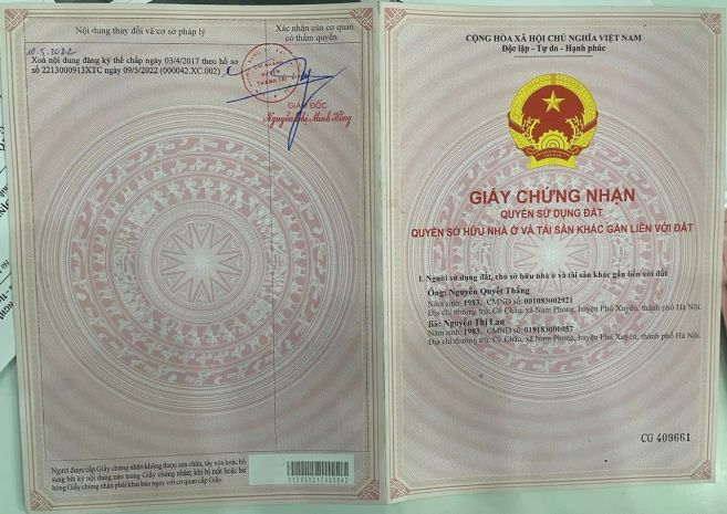 Chính chủ cần bán nhà 4 tầng  xã liên ninh, thanh trì, hà 6641537