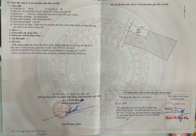Chính chủ cần bán nhà 4 tầng  xã liên ninh, thanh trì, hà 6641538