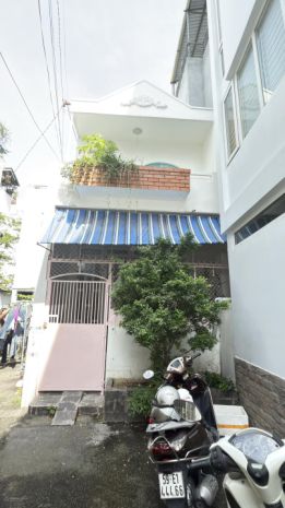 Bán nhà 2 mặt hẻm, xe hơi vào tận cửa, đường lê quang định, 6643498