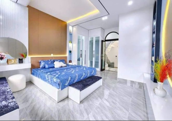 Nhà bè - khu sài gòn mới  -  tặng full nội thất - 4 tầng - 6644239