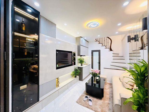 Bán nhà ô đồng lầm đống đa nhà đẹp dân xây full nội thât ở n 6644532
