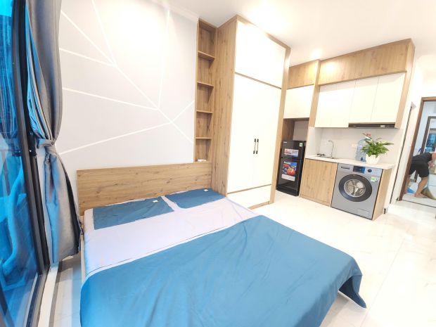 Cho thuê ccmn mới cực đẹp ban công ngõ 162 khương trung, 6647383