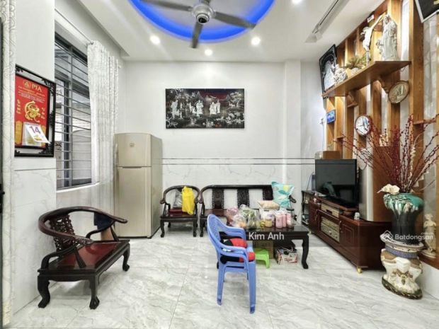 Bán nhà nguyễn cửu vân - 46m2 - 2 mt - gần mt - nở hậu - 6648082