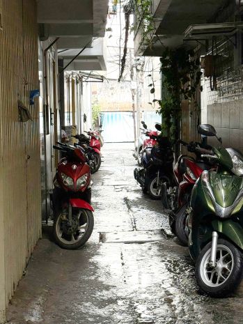 Nhà 2 tầng nở hậu đường nhánh dương bá trạc p1.q8. giá 3,78 6649112