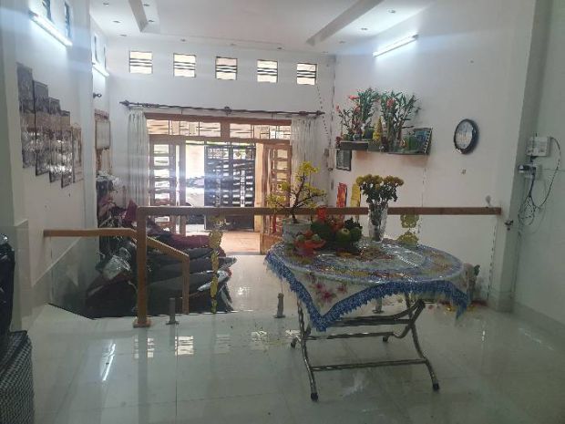 Bán nhà mặt tiền xe hơi nguyễn thị tần 5x25 kiên cố chỉ 12 6650205