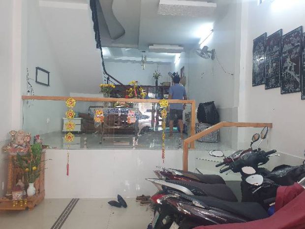 Bán nhà mặt tiền xe hơi nguyễn thị tần 5x25 kiên cố chỉ 12 6650207