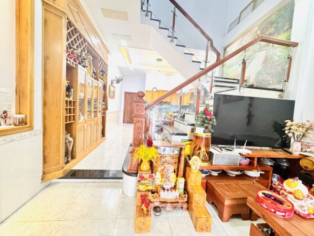 Bán nhà đông hòa, 1 trệt 1 lầu+ sân thượng, shr đường xe 6655024