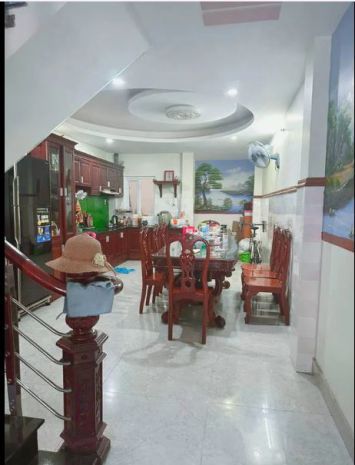 Nhà mặt tiền thống nhất, gò vấp ngang 4, dài 13,  5 tầng, 6659098