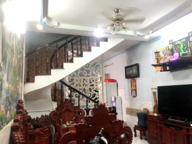 Nhỉnh 6 tỷ  nhà 2 tầng 46m² đối diện e-mart, hẻm 5m thông, 6659121