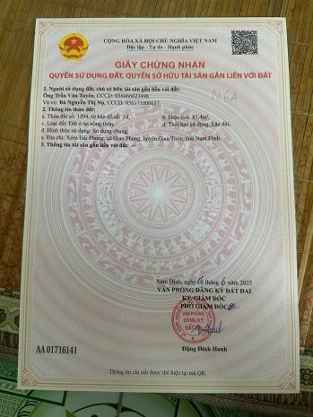 Đất nền quất lâm 2 tỷ  100m2 gần khu biệt thự biển, yên 6659672
