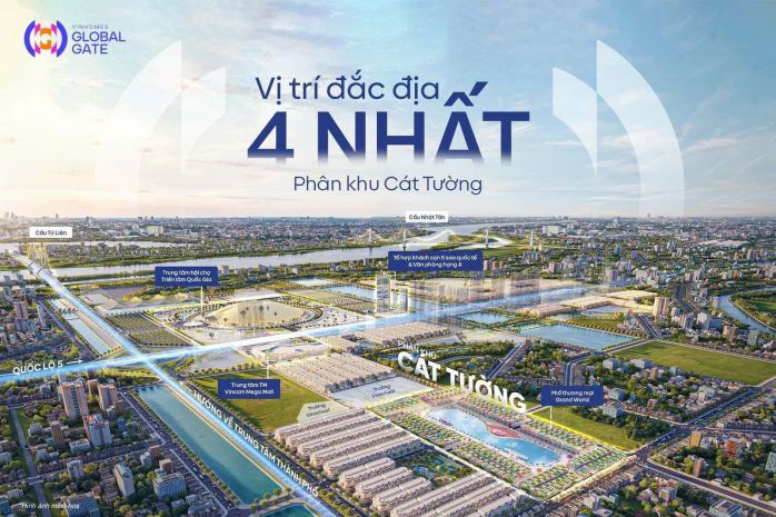 Vinhomes cổ loa global gate cơ hội x2 tài sản khi cầu tứ 6660921
