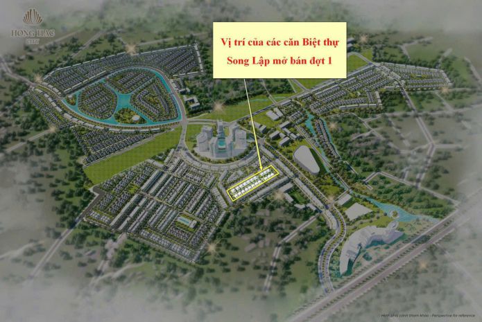 Biệt thự song lập hồng hạc city phú mỹ hưng 9x20 180m2  số 6660966