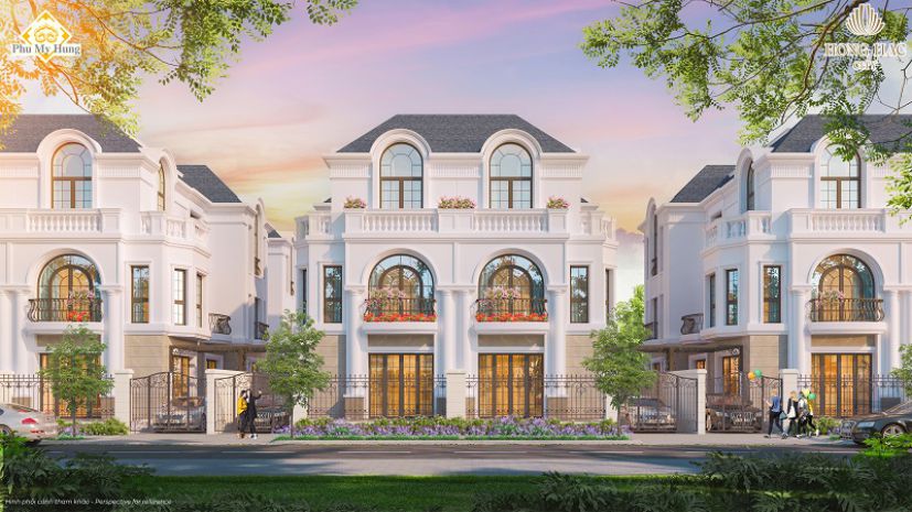 Biệt thự song lập hồng hạc city phú mỹ hưng 9x20 180m2  số 6660968