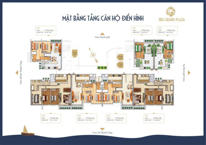 Chính chủ bán căn hộ 1pn  57m² tại 16 láng hạ 6663826