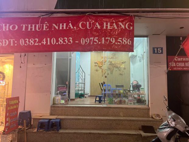 Chính chủ cho thuê tầng 1+2 mặt phố số 15 đại cồ việt, hai 6667333