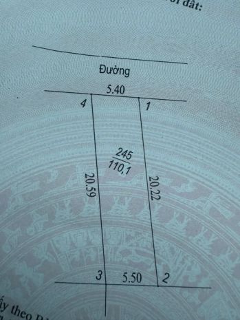 Cc cần bán 110m full đường 2  ô tô tránh thông xã xuân mai 6672587
