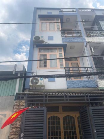 Bán nhà 4x14m, 4 tầng  hẻm 6m tân hương, sát chợ tân 6673248