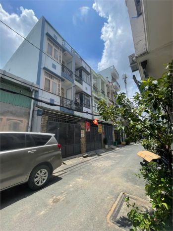 Bán nhà 4x14m, 4 tầng  hẻm 6m tân hương, sát chợ tân 6673251