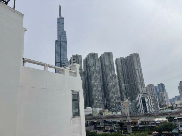 Bán gấp nhà 2 mặt tiền 6 lầu ngang 8m x dài 35m đường điện 6673444