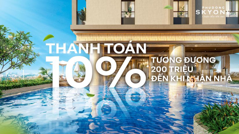 4,5 triệutháng  nắm trong tay tổ ấm phú đông skyone 6676206