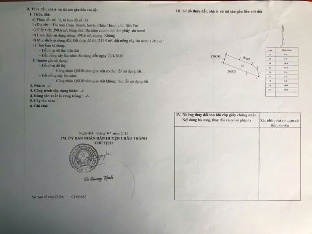 Chính chủ cần bán nhà - đất có vị trí đẹp  tại thị trấn 6677218