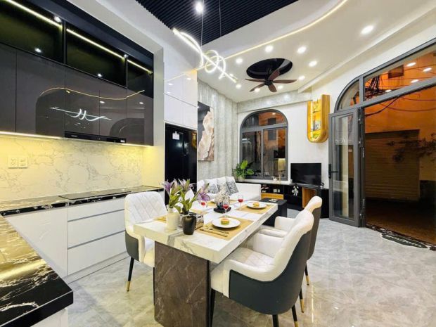 Giảm 200tr! nhà mới 3 tầng hxt 31m2, lô góc  thống nhất qv 6677977