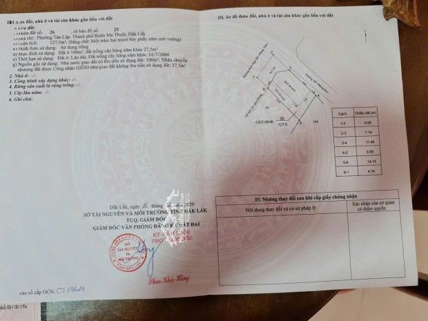 Đất đẹp  giá tốt  cần bán đất tặng nhà  2 mặt tiền  tại 6678506