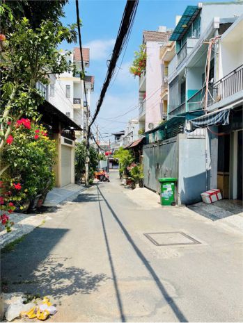 Nhà đẹp 4 tầng - hẻm 7m thông - gần mặt tiền lê đức thọ, 6679250