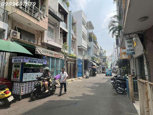 Hẻm xe tải tránh- gần chợ- hẻm thông ra trường sa - khu 6680818