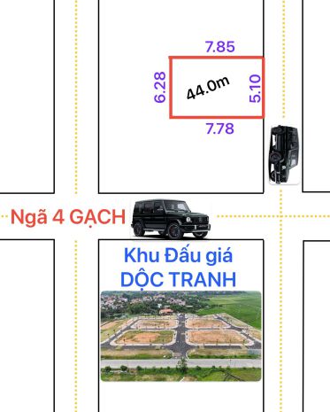 Bán hộ anh trai 44m²  trạch mỹ lộc  giá chỉ hơn 1 tỷ 6681072