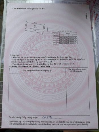 Bán đất thôn đồng nguyên khê - 63.9m - lô góc 6681312