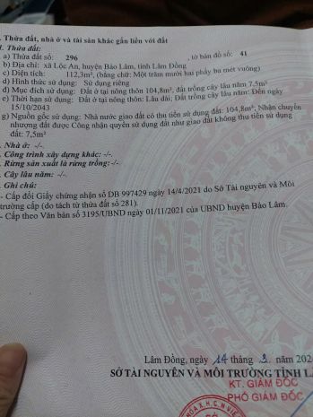 Lô đất vị trí đẹp  đầu tư là sinh lời cần bán nhanh lô đất 6682655