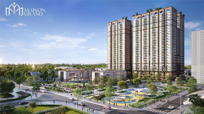 Bán căn hộ 2pn 56m²  mặt tiền ql51 phú mỹ, maison grand 6683293