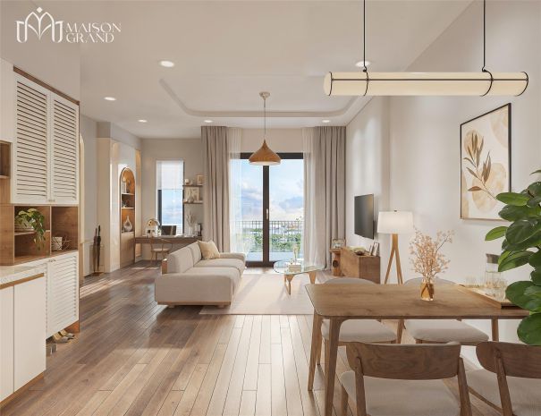 Bán căn hộ 2pn 56m²  mặt tiền ql51 phú mỹ, maison grand 6683294