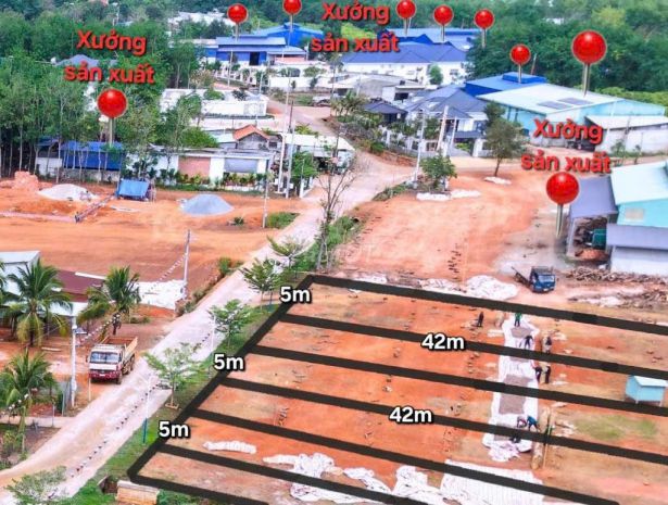 1000m2 , ngang 25m , sẳn 500m2 thổ , 539tr 6683390