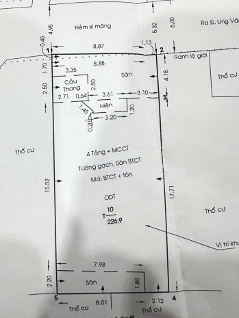 Bán nhà hẻm xe hơi 6029 ung văn khiêm, phường 25, quận 6685235